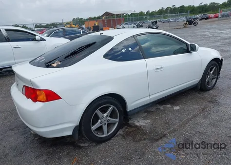 2002 Acura Rsx from USA, damaged, VIN JH4DC54862C008853
